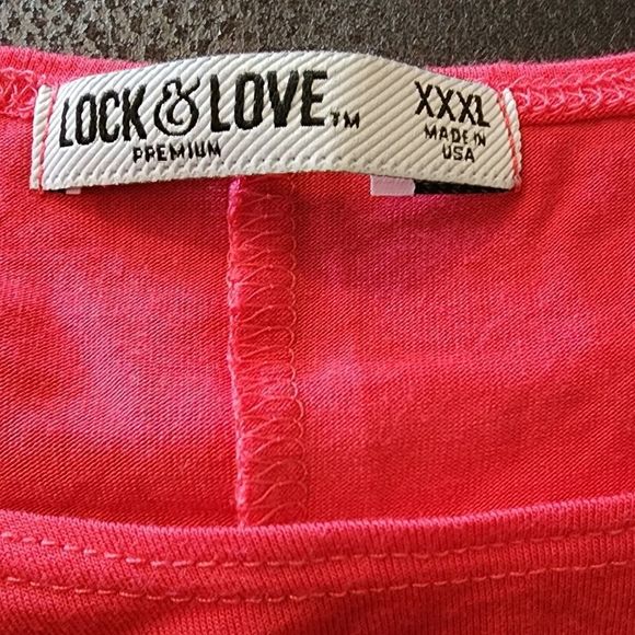 Lock and Love super soft hot pink shirt size XXL‎ - Picture 5 of 5